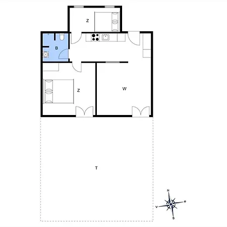 公寓 Bv230-blavand-vesterhavsparken-35